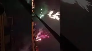 Europa Park premier feu d'artifice janvier 2026