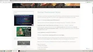 Eternal Guide #7. Регистрация на турниры Eternal Tournament Series