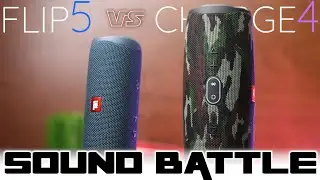 JBL Flip 5 vs Charge 4 :Sound Battle -The real sound comparison