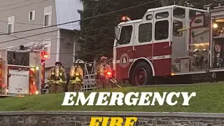 HALIFAX REGIONAL FIRE @ EMERGENCY!!!!