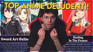 TOP 50 ANIME più DELUDENTI di SEMPRE! *REACTION INCAZZATA*