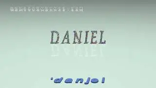 daniel - pronunciation