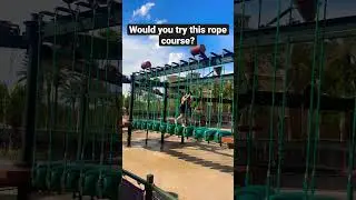 Coolest rope course I&rsquo;ve ever seen😍
