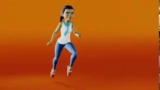 Female run cycle 2