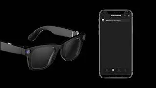 AI G300 Smart Glasses 1080P Video 800w HD Camera ChatGPT Glasses BT Call With 2 Pairs of Lenses