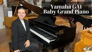 Детский рояль Yamaha GA1 из чёрного полиэстера | Обзор и демонстрация | Sherwood Phoenix Pianos
