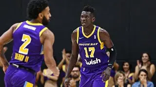 Isaac Bonga shows range and aggressiveness at the rim in OKC | South Bay Lakers