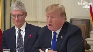 'Trump&ccedil;a'da bug&uuml;n: Tim Cook'a Tim Apple dedi