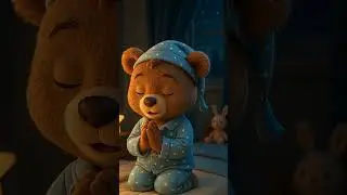 Join Noah the Bear for a Heartfelt Bedtime Prayer of Gratitude! | Psalm 107:1 #fyp #bedtimeprayer