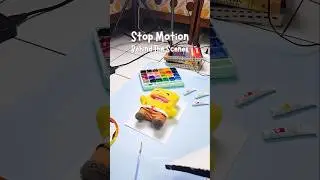 Spongebob Stop Motion 🧽🌊 #stopmotion #spongebob #patrick #fugglers #behindthescenes #shorts
