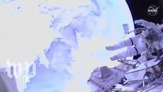 First all-female spacewalk makes history