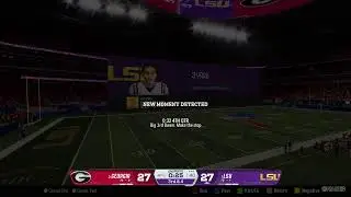 College football 26 coaching journey begins OC at Georgia Yr 4