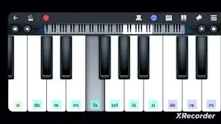 Bam  Bam tutorial piano 