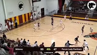 Porum Lady Panthers vs. Midway (2026.01.22)