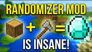 THIS RANDOMIZER MOD in Minecraft is Insane!