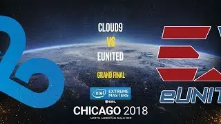 Cloud9 vs eUnited - IEM Chicago 2018 NA Quals - Grand final - map5 - de_train [Anishared]