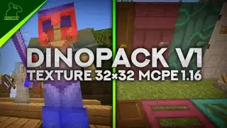 Texture 32x32 MCPE 1.16 Ringan No Lag - Dinopack V1