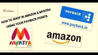 How to shop in Amazon & Myntra using your Payback points