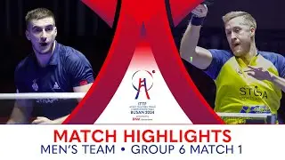 Mattias Falck (SWE) vs Aleksa Gacev (SRB) | MT G6 - Match 1 | #ITTFWorlds2024