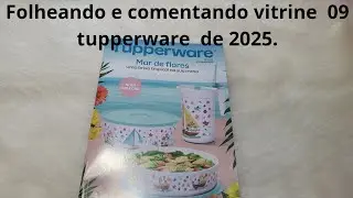 Folheando e comentando vitrine tupperware  09 de 2025 😍.