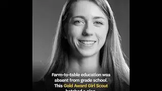 Grace Goodpasture -- National Gold Award Girl Scout