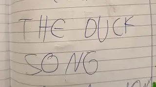 THE DUCK SONG ANIMATION BY LUCA.M!!!