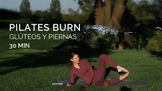Rutina intensa para gl&uacute;teos y piernas 🧡&nbsp;| Pilates Power Burn 30 min |&nbsp;Bajo impacto, sin equipamiento