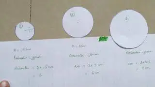 Circumference of circle activity