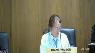 October 7, 2025 Roy City Council Meeting