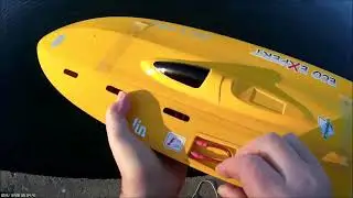 K'Models MERLIN Evo V.1 Plus ECO EXPERT boat. MAIDEN!