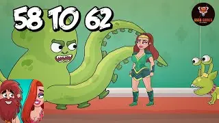 Comics Bob: Level 58 To 62 NEW UPDATE , iOS/Android Walkthrough