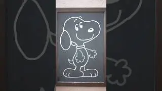 Drawing Snoopy Character by Peanuts #drawing #cartoon #howtodraw