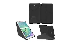 Slim Shell Case Smart Cover with Sleep  Wake for Galaxy Tab S2 9 7 inches