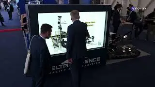 norriv & DELTA DEFENCE at DEFEA 2025 | Hologram Box, Holographic Fan & Explosive Filling Animation