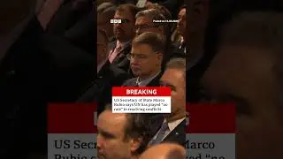 US Secretary of State Marco Rubio says UN has played &ldquo;no role&rdquo; in resolving conflicts. #BBCNews