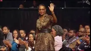 Joyce Rodgers Preaching NFL (Not For Long) Altar Call Praise Break COGIC!
