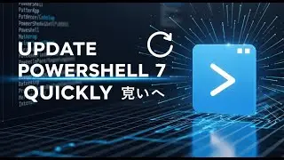 How to Update or Upgrade PowerShell 7 Installation 🔁 Powershell Update Command