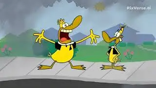 AI Animation: The Dangerous Duck Brothers in Stormy Weather