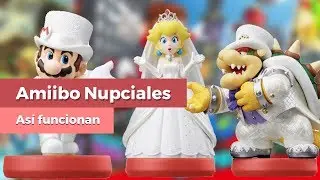 Así funcionan los amiibo nupciales de Super Mario Odyssey