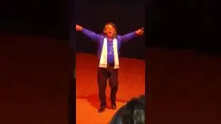 Eric Diamond (Neil Diamond tribute) at Waupun City Hall Auditorium  - Forever In Blue Jeans