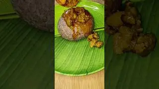 రాయలసీమ రాగి సంగటి & చికెన్ పులుసు 😋 ఎవరికి ఇష్టం 🤔 ? Rayalaseema Ragi Sanghati Chicken Pulusu