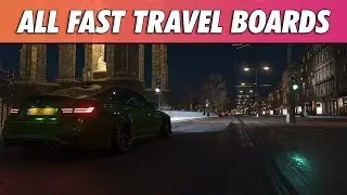 Forza Horizon 4 - ALL 50 Fast Travel Boards Locations Guide