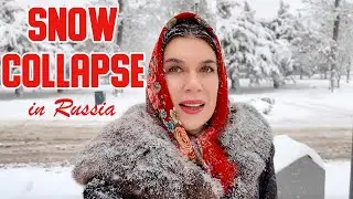 Crazy SNOWFALL in RUSSIA. New Reality of Russian Daily Life VLOG