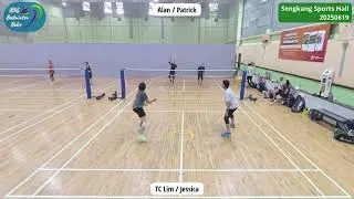 20250619 NNG Badminton Kakis Alan & Patrick vs TC Lim & Jessica