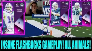 FLASHBACK MARCUS MARIOTA ROBERT WOODS AND GREG OLSEN GAMEPLAY! MADDEN 21 ULTIMATE TEAM!