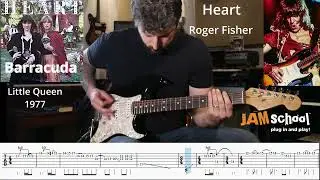 Heart Barracuda guitar solo Roger Fisher (With TAB)