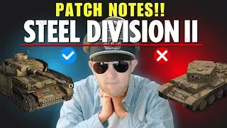NEW DLC, NEW META INCOMING! Steel Division 2 Dukla Patch Notes