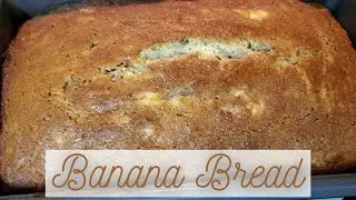 MOIST BANANA BREAD RECIPE | BAKE WITH ME