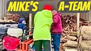 FIREWOOD | Mike/Robert/Jackson process Kelly's Elm
