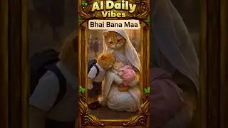 भाई की क़ुर्बानी: Ek dil chhu lene waali AI Cat Kahani 😭🐈 #shorts #viralshorts